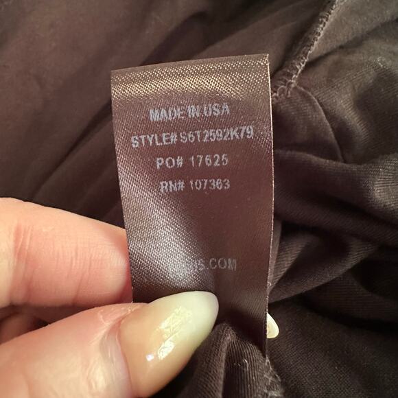 Lulu's Hype Worthy black long sleeve open-back bodysuit size S - Picture 6 of 6